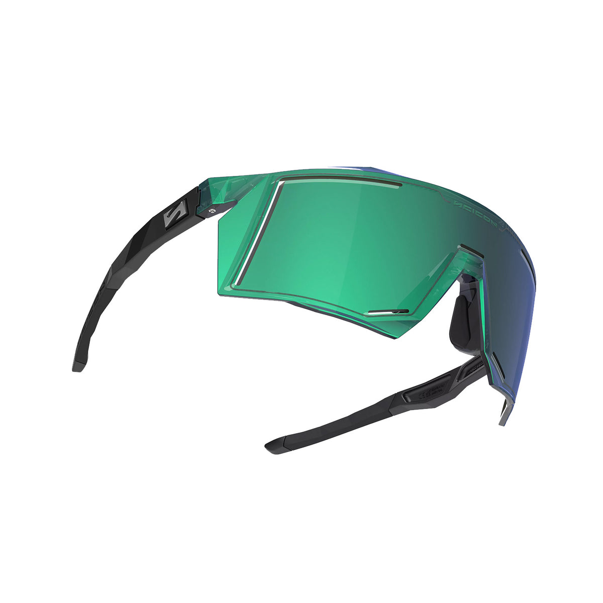 Aerostorm Multimirror Green Sunglasses