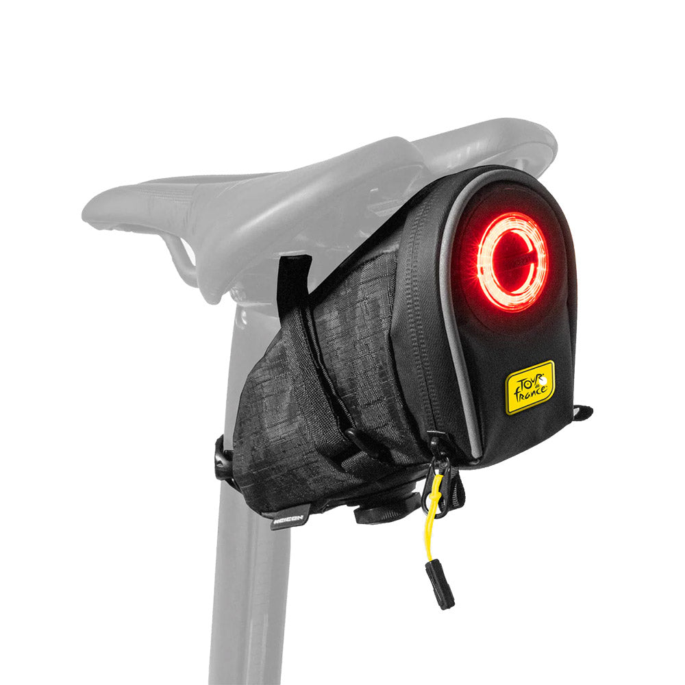 098 Saddle Bag With Tail Light Tour De France