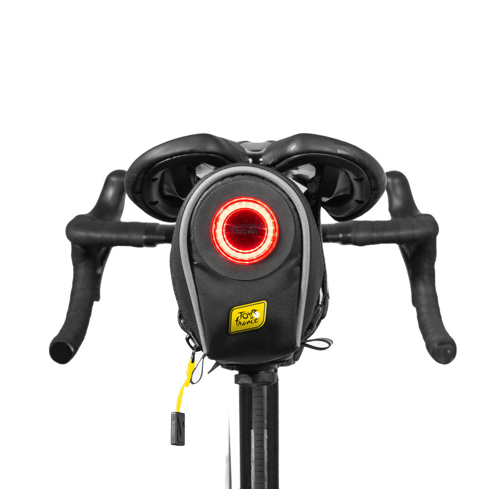 098 Saddle Bag With Tail Light Tour De France
