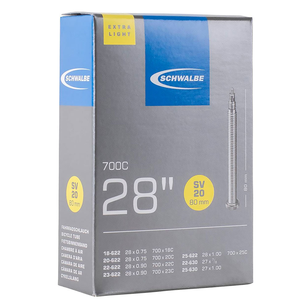 SV20 Extra Light 700c Tubes