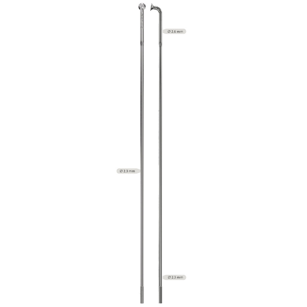 E-Strong Silver J-Bend Spokes