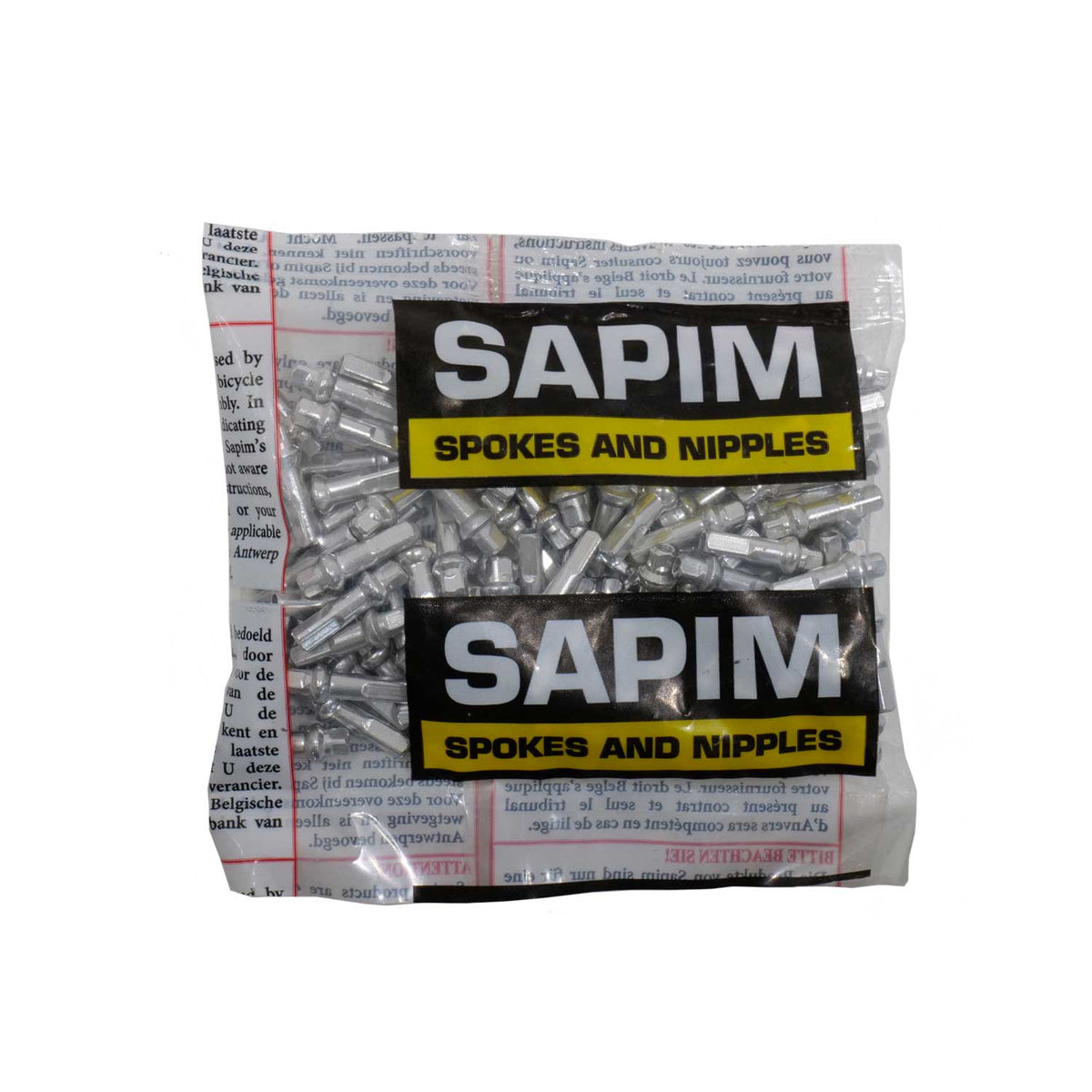 Sapim Double Square Alu Nipples