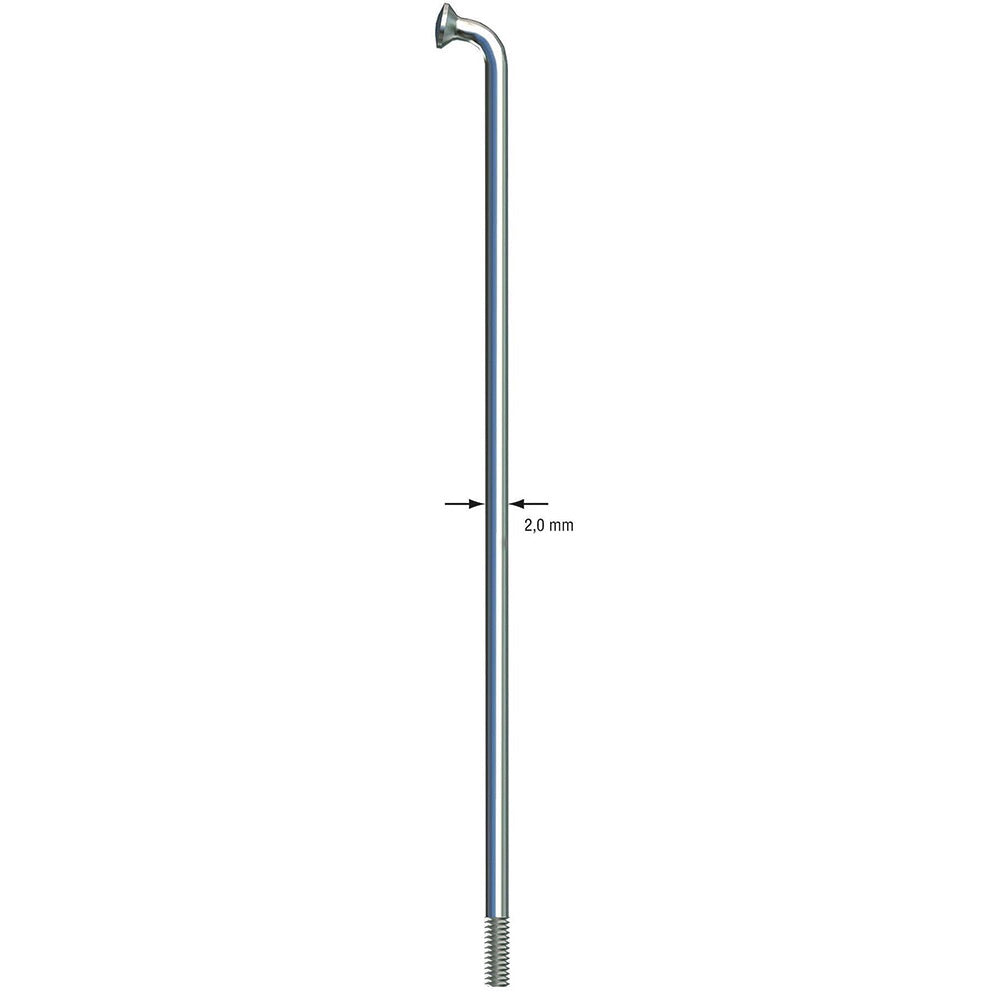 Sapim Leader Silver Spokes
