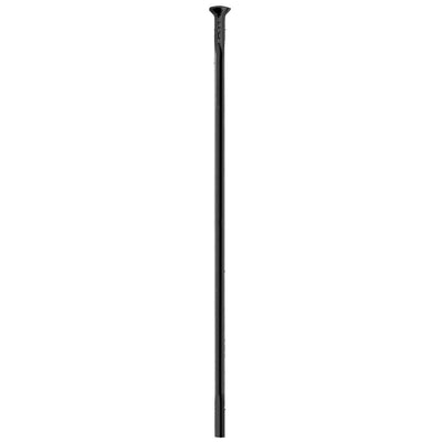 Sapim Leader 13G Black 340mm Cut/Threaded S/Pull x 1
