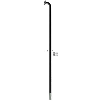 Sapim Leader Black Spokes