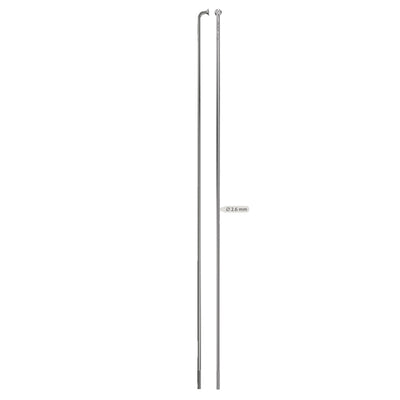 Leader 12g Silver J-Bend Spokes