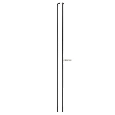 Leader 12g Black J-Bend Spokes