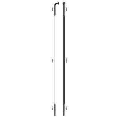 CX-Sprint Black J-Bend Uncut Spokes (500)