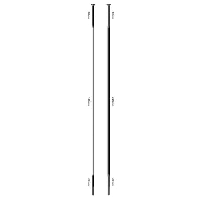 CX-Sprint Black Straight Pull Uncut Spokes