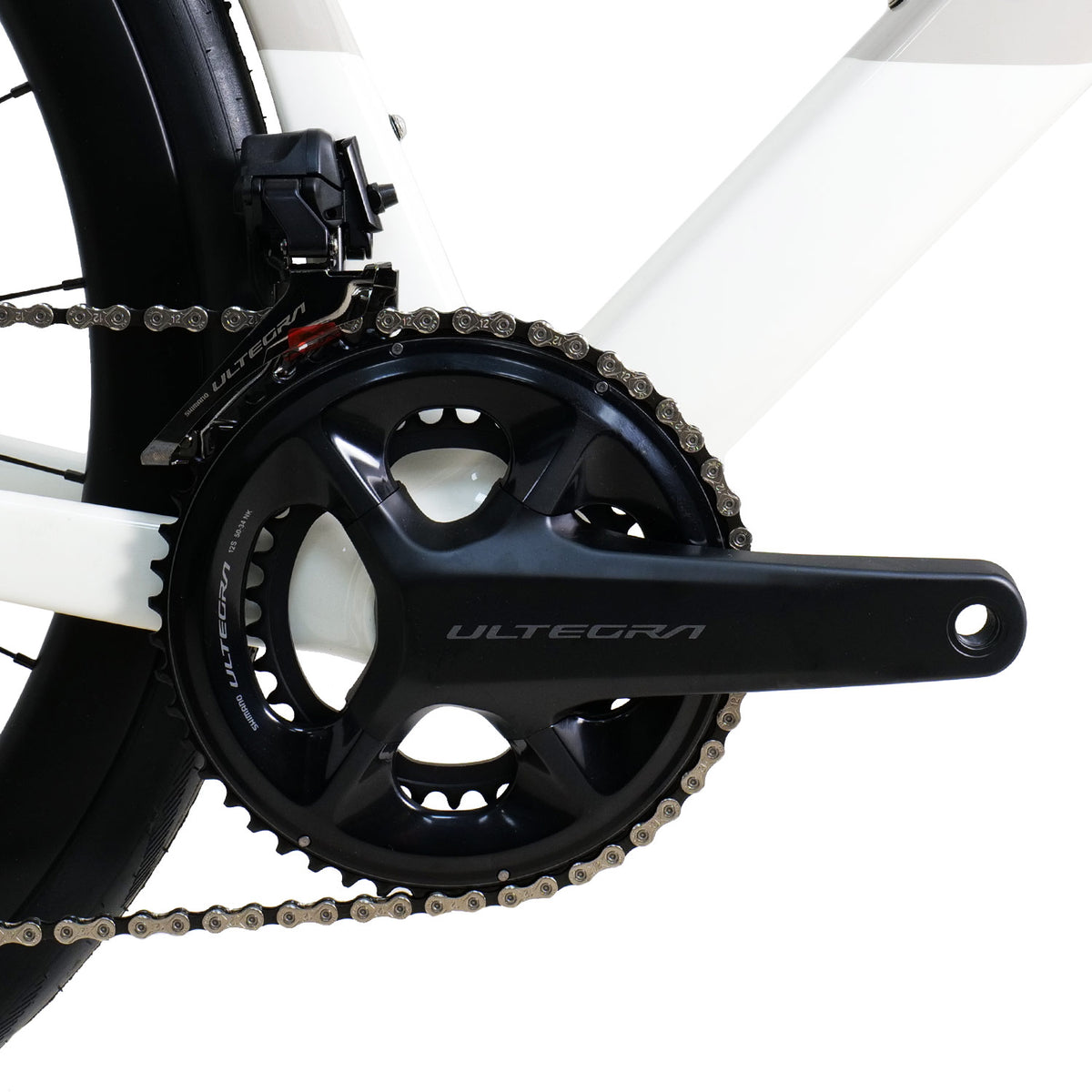 Aeroscoop Ultegra Di2 Coral White Bike
