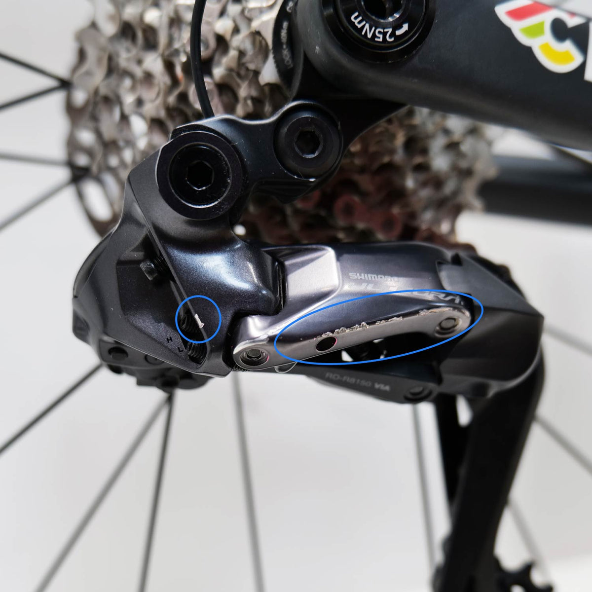 Aeroscoop Ultegra Di2 Black-Silver Large Ex Demo Bike