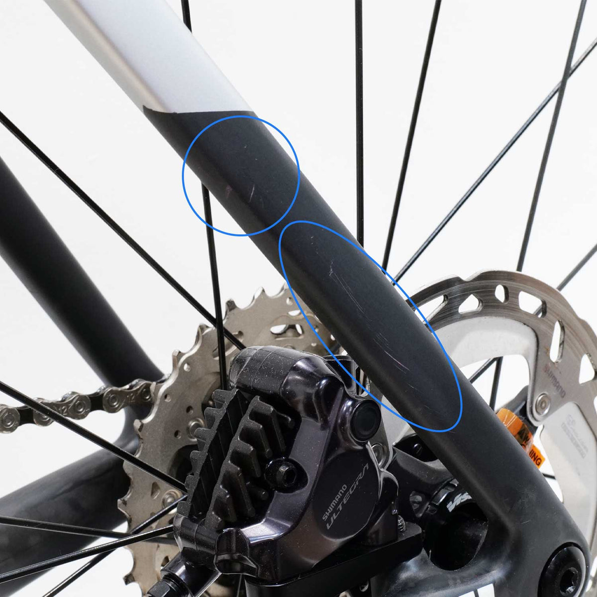 Aeroscoop Ultegra Di2 Black-Silver Large Ex Demo Bike