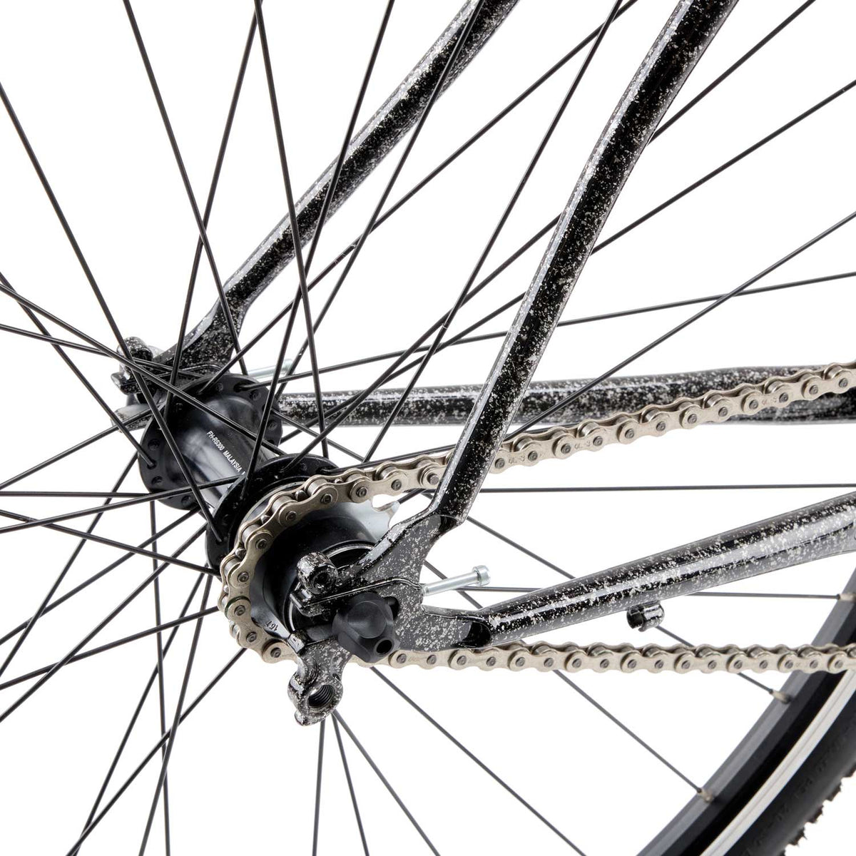 Tutto Plus Mutant Silver Flat Bar Bike