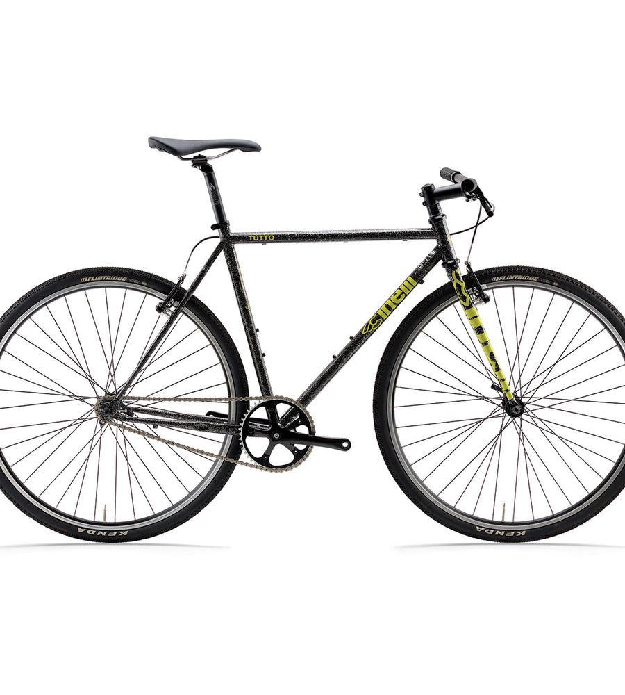 Tutto Plus Mutant Silver Flat Bar Bike