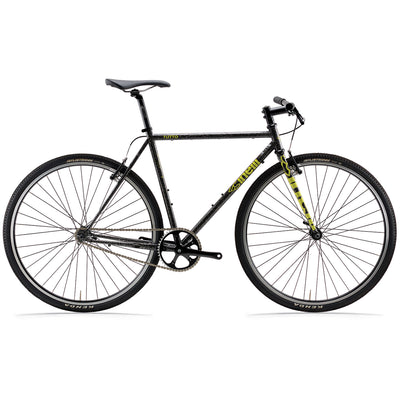Tutto Plus Mutant Silver Flat Bar Bike