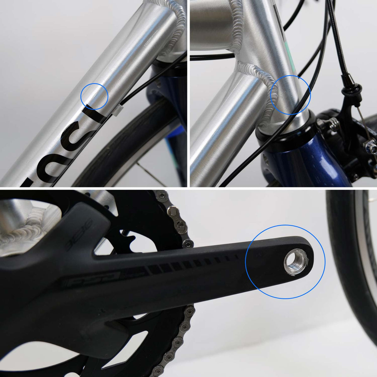 Rostra Centaur Rim Brake Silver Medium Ex Demo Bike