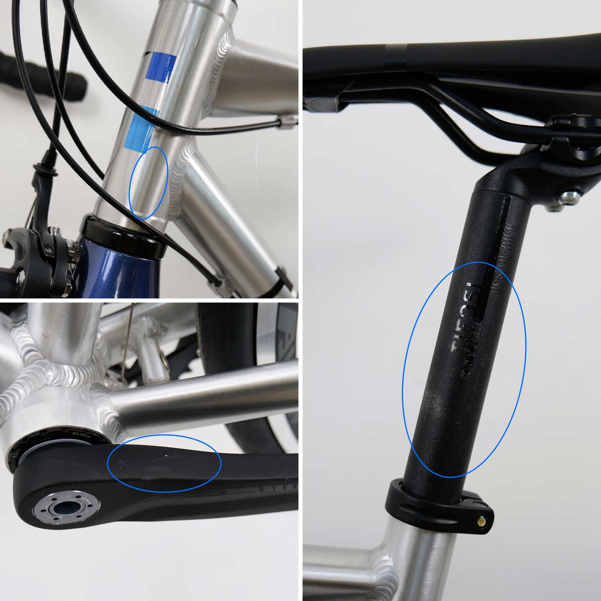 Rostra Centaur Rim Brake Silver Medium Ex Demo Bike