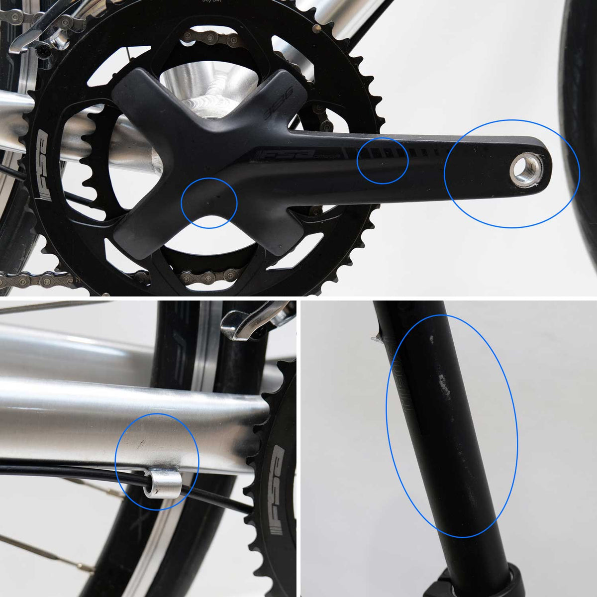 Rostra Centaur Rim Brake Silver Small Ex Demo Bike
