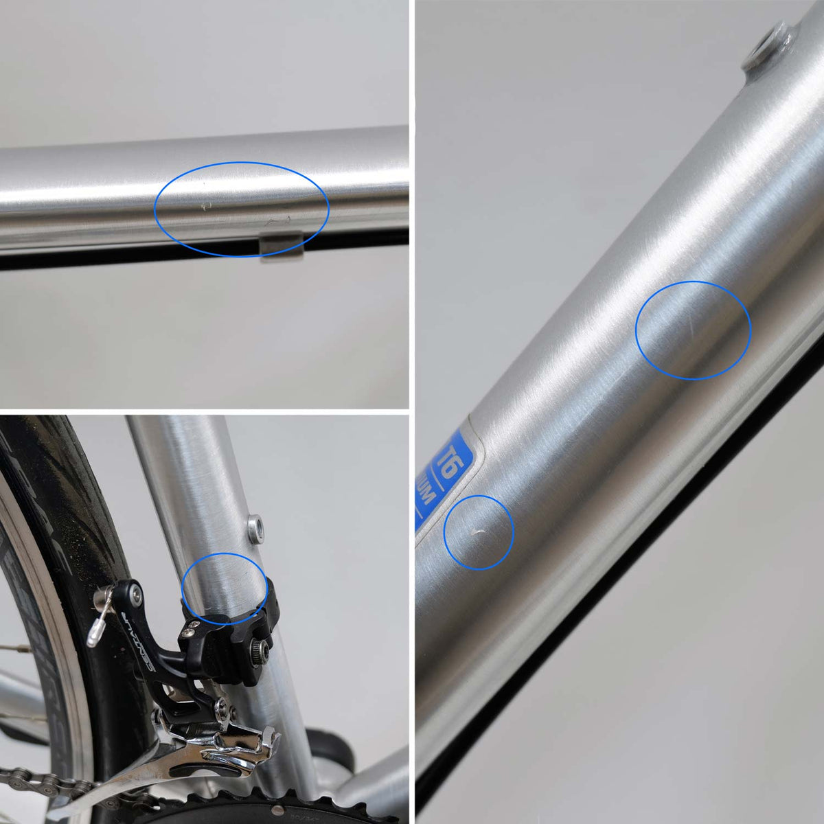 Rostra Centaur Rim Brake Silver Small Ex Demo Bike