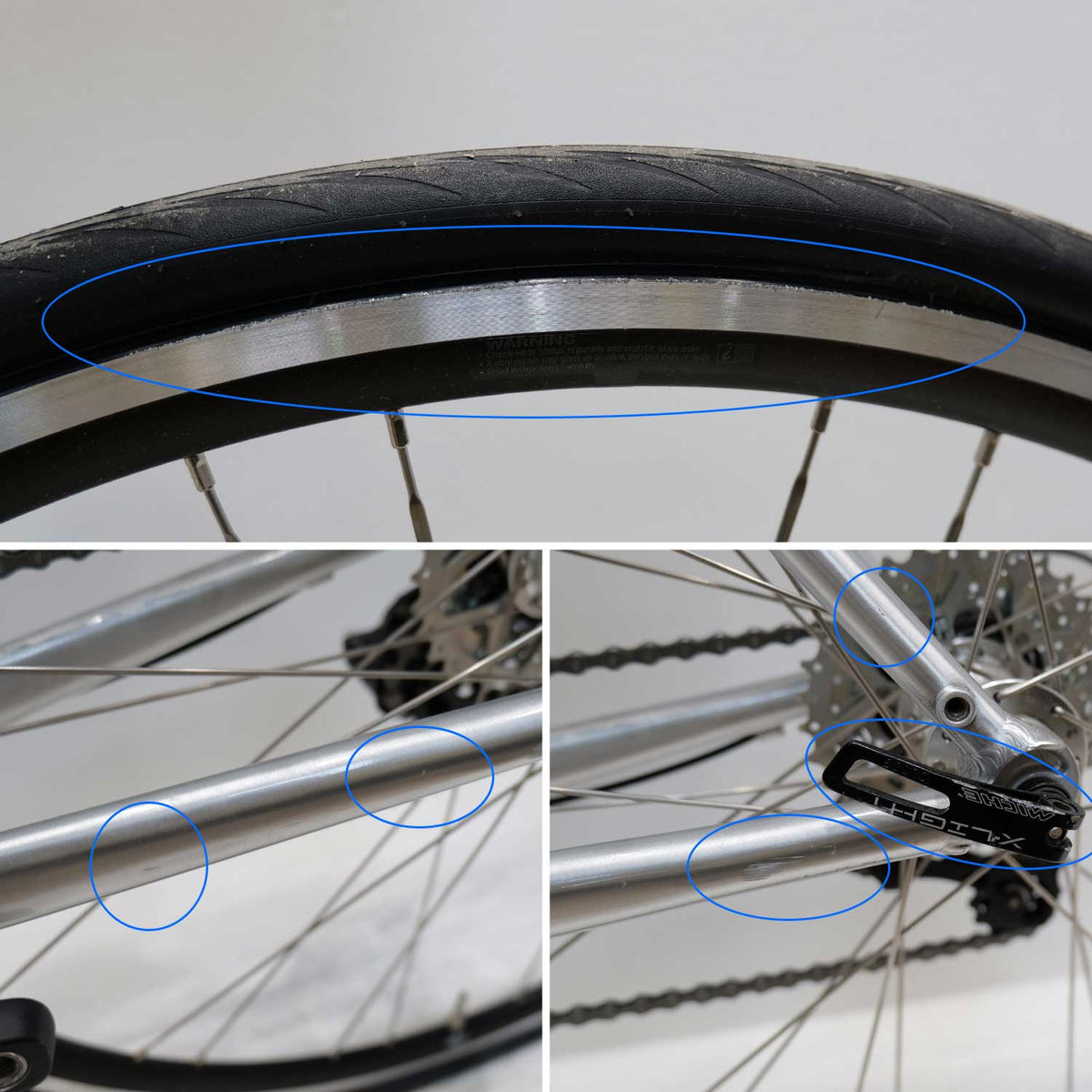 Rostra Centaur Rim Brake Silver Small Ex Demo Bike