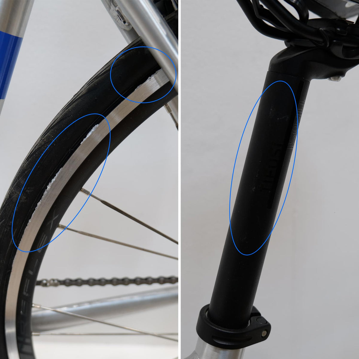Rostra Centaur Rim Brake Silver Small Ex Demo Bike