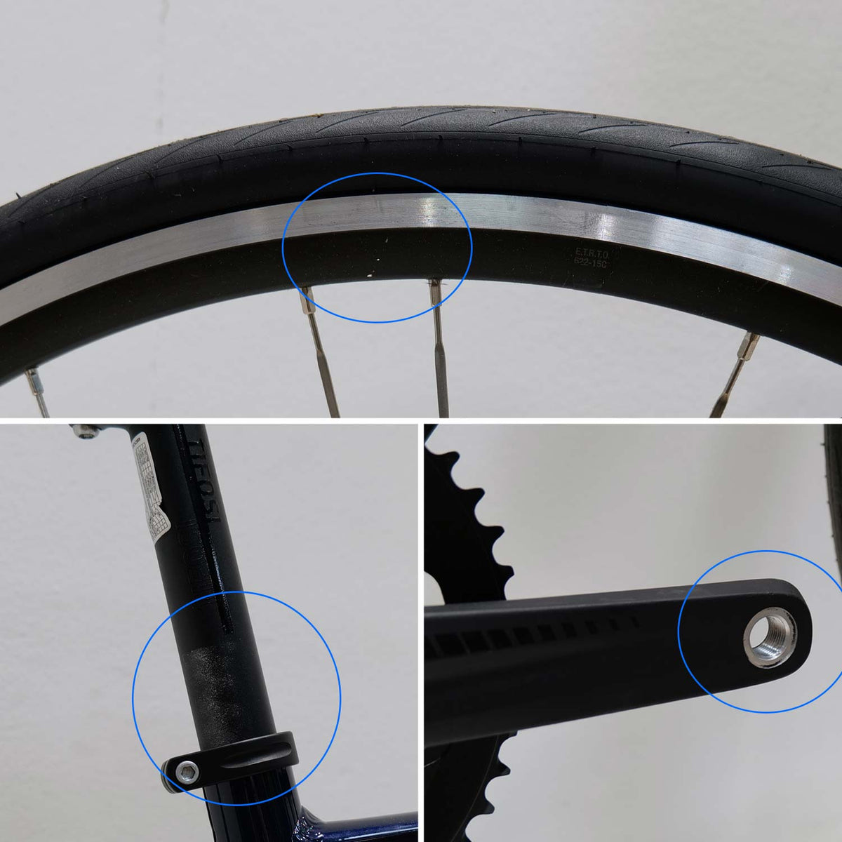 Rostra Centaur Rim Brake Navy Small Ex Demo Bike