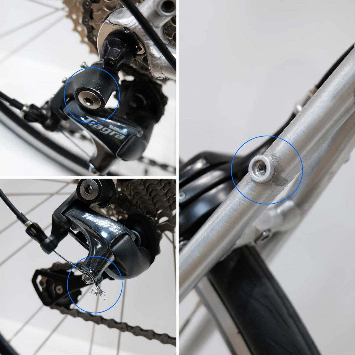 Rostra Tiagra Rim Brake Silver Extra Large Ex Demo Bike