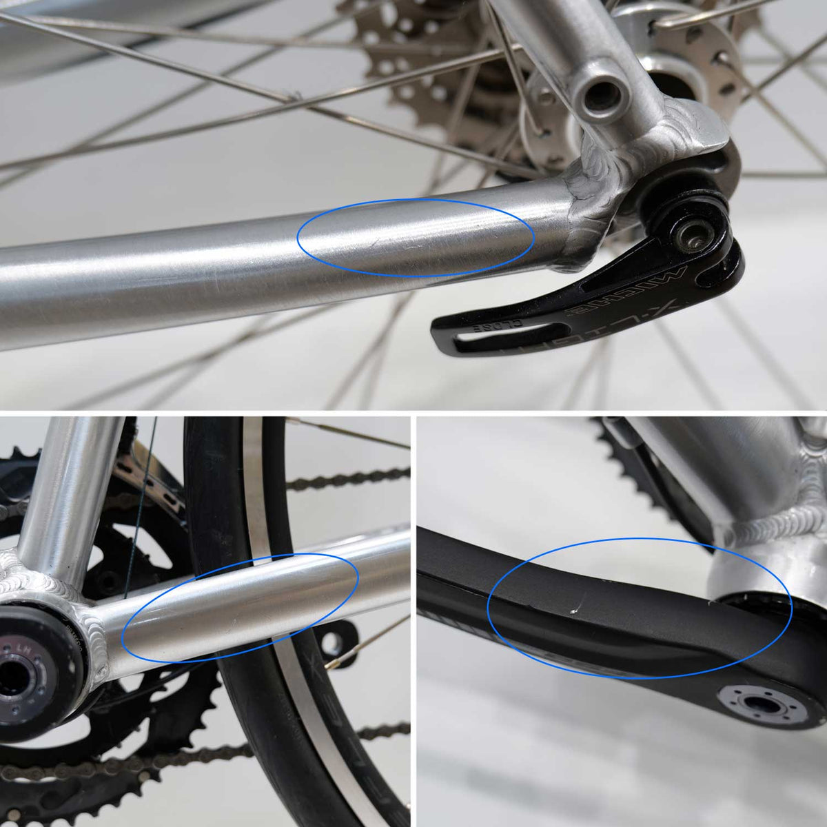 Rostra Tiagra Rim Brake Silver Extra Large Ex Demo Bike