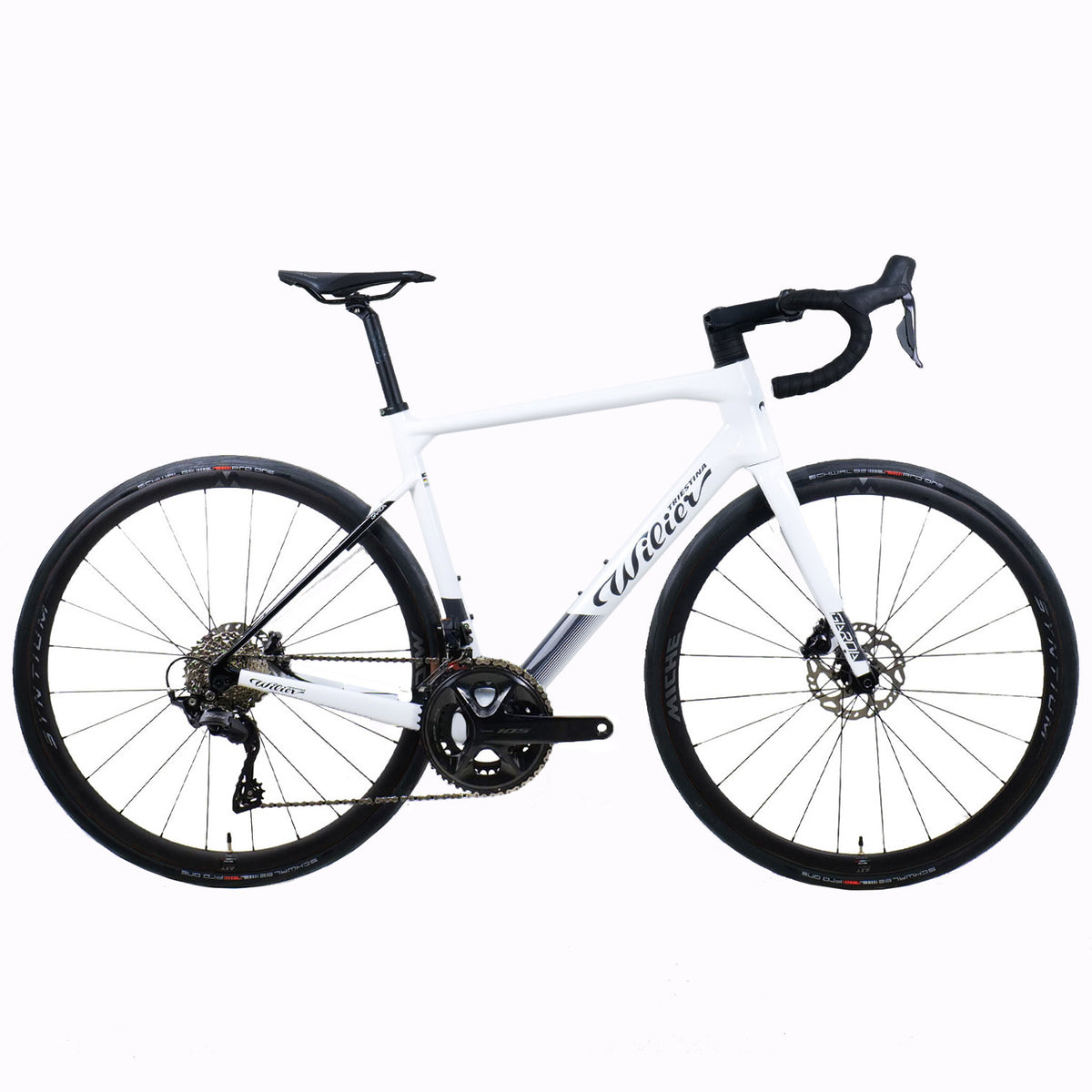 Garda 105 Di2 Syntium White/Black Bike