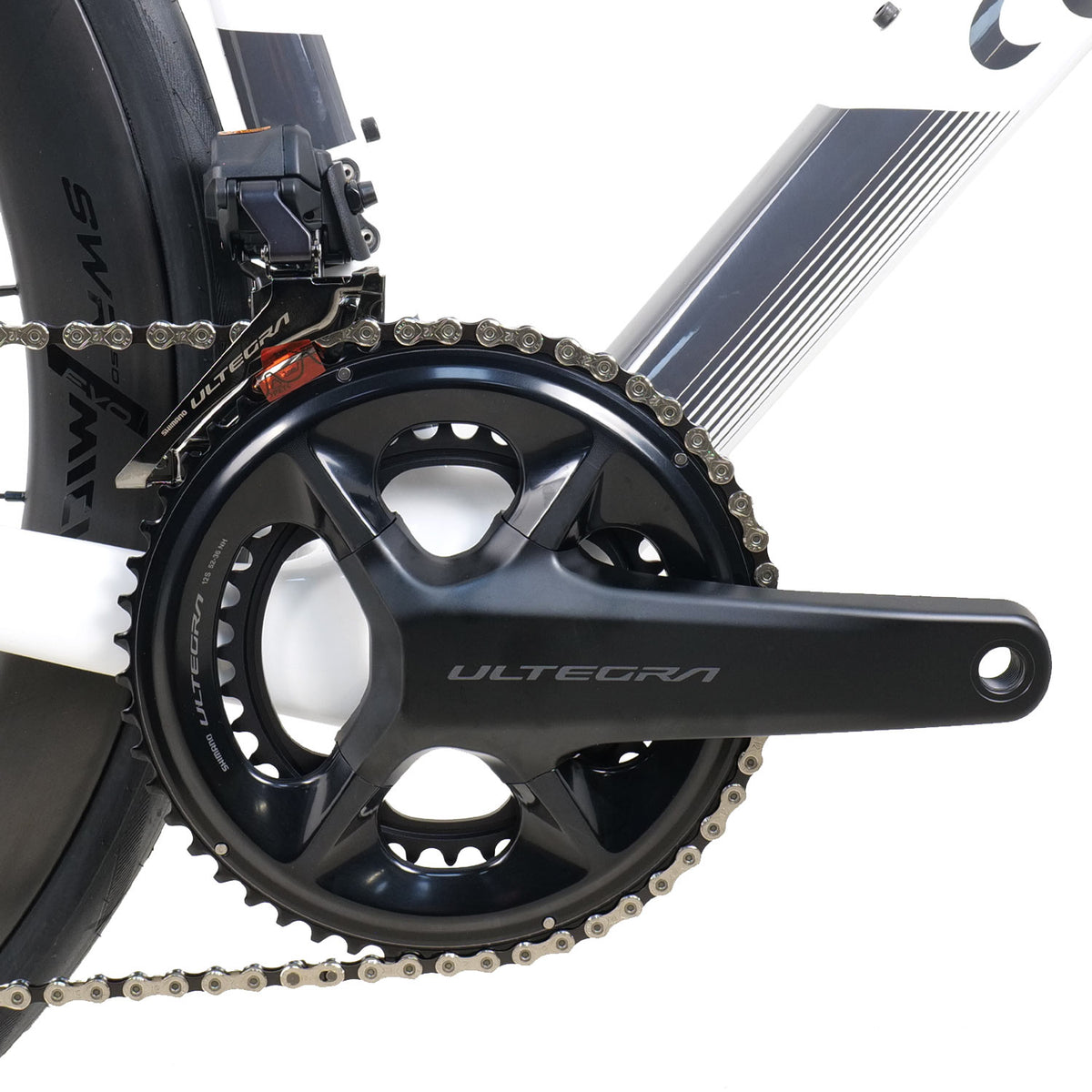 Garda Ultegra Di2 White/Black Bike
