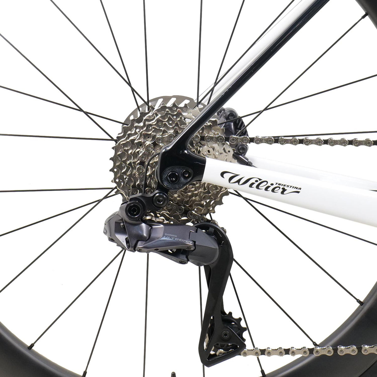 Garda Ultegra Di2 White/Black Bike