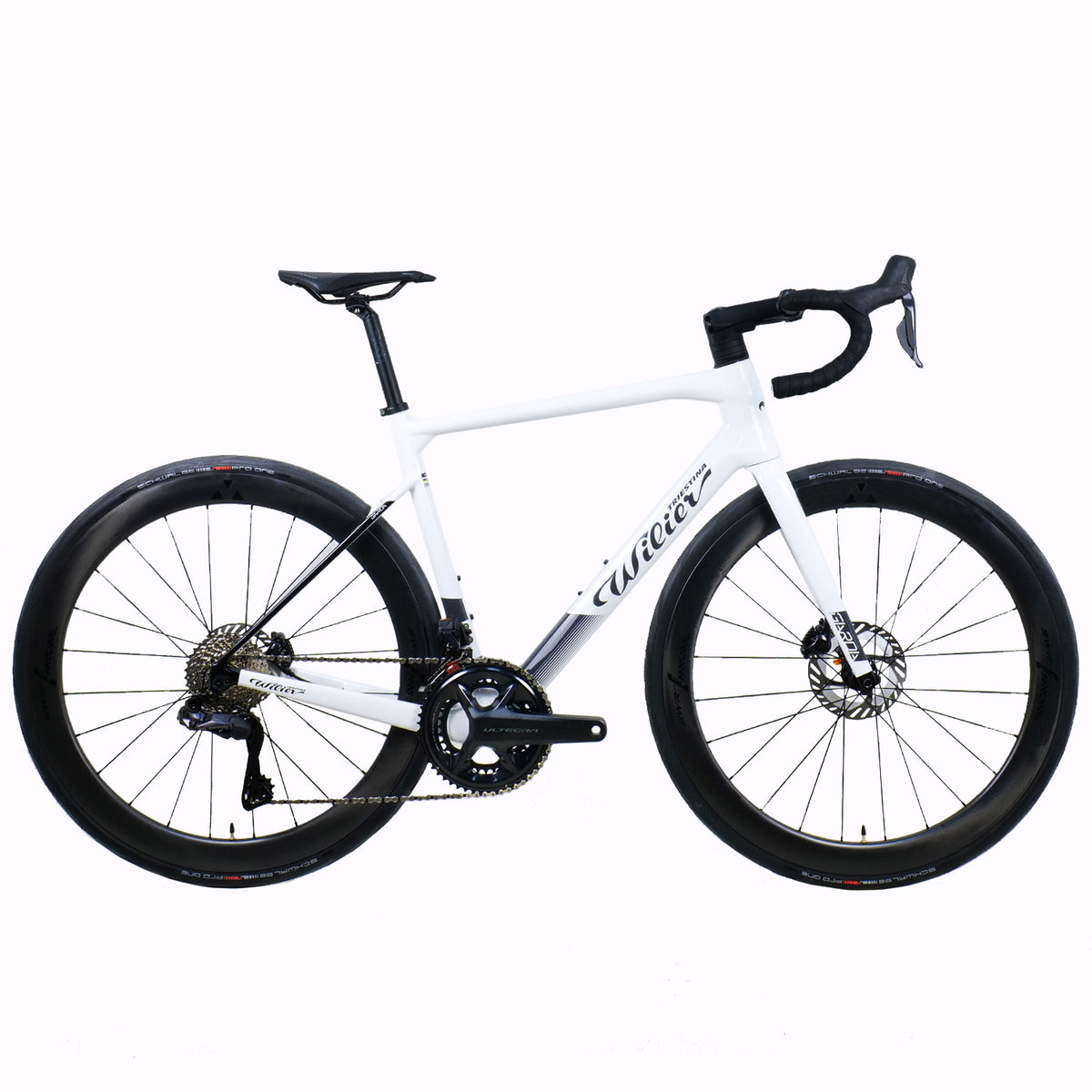 Garda Ultegra Di2 White/Black Bike
