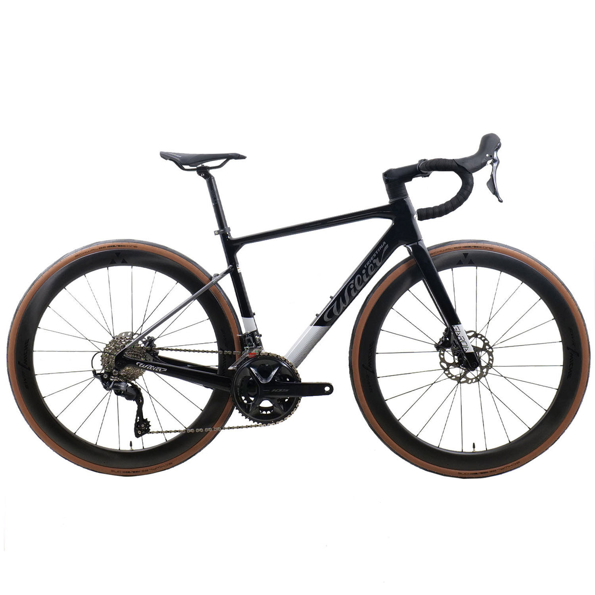 Garda 105 Di2 SWR Black/Grey Bike