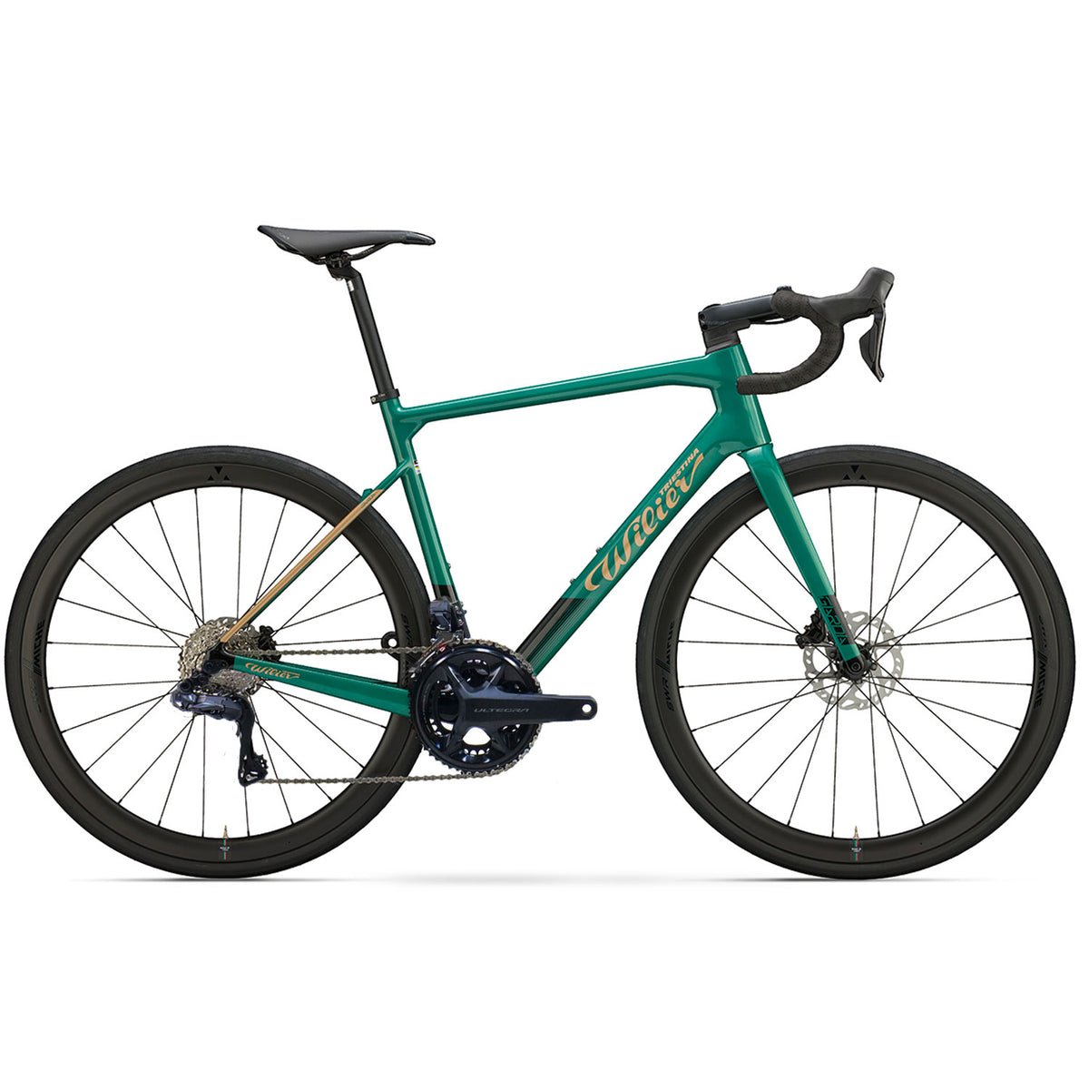 Garda Ultegra Di2 Green/Gold Bike