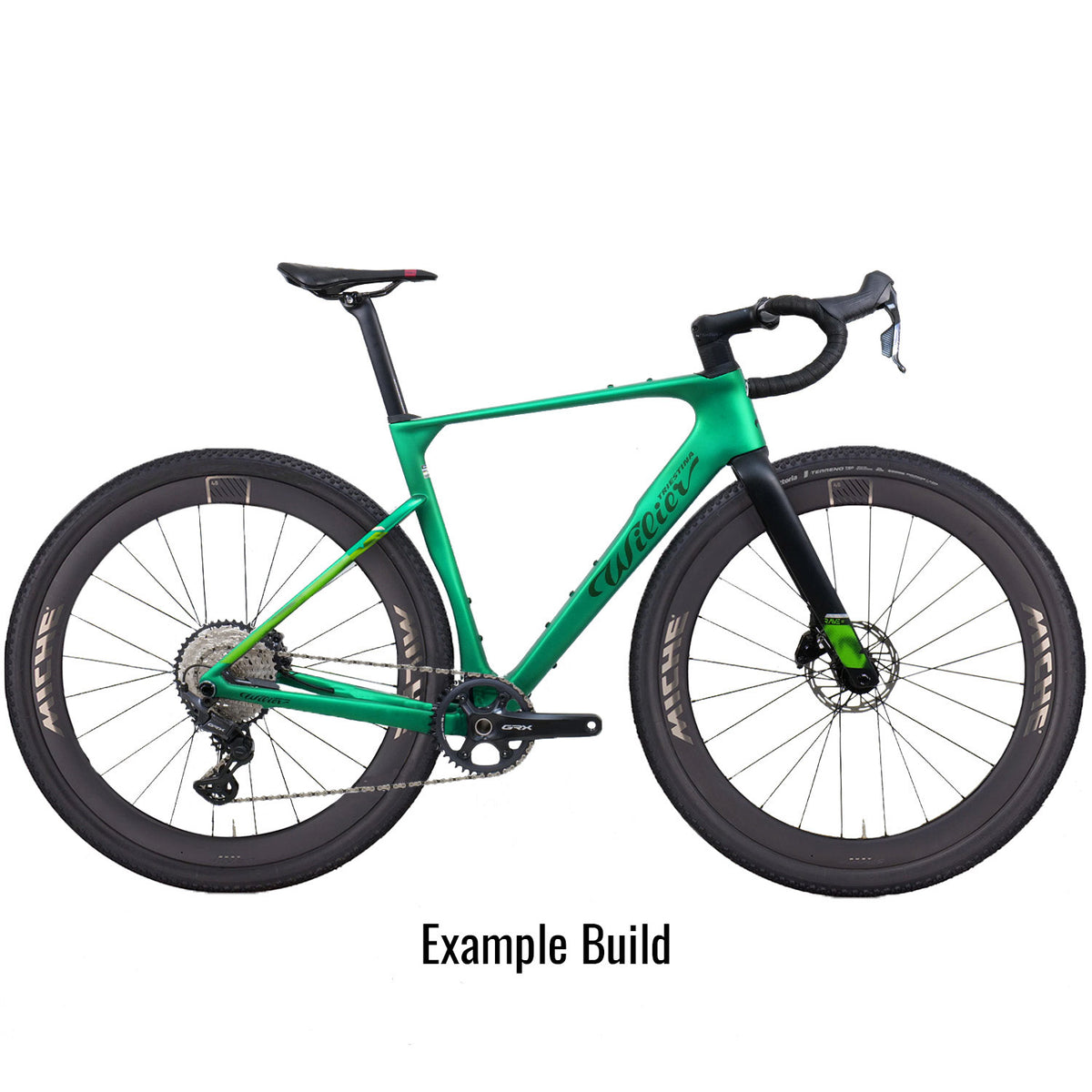 Rave SLR ID2 GRX Di2 Graff Aero Green Bike