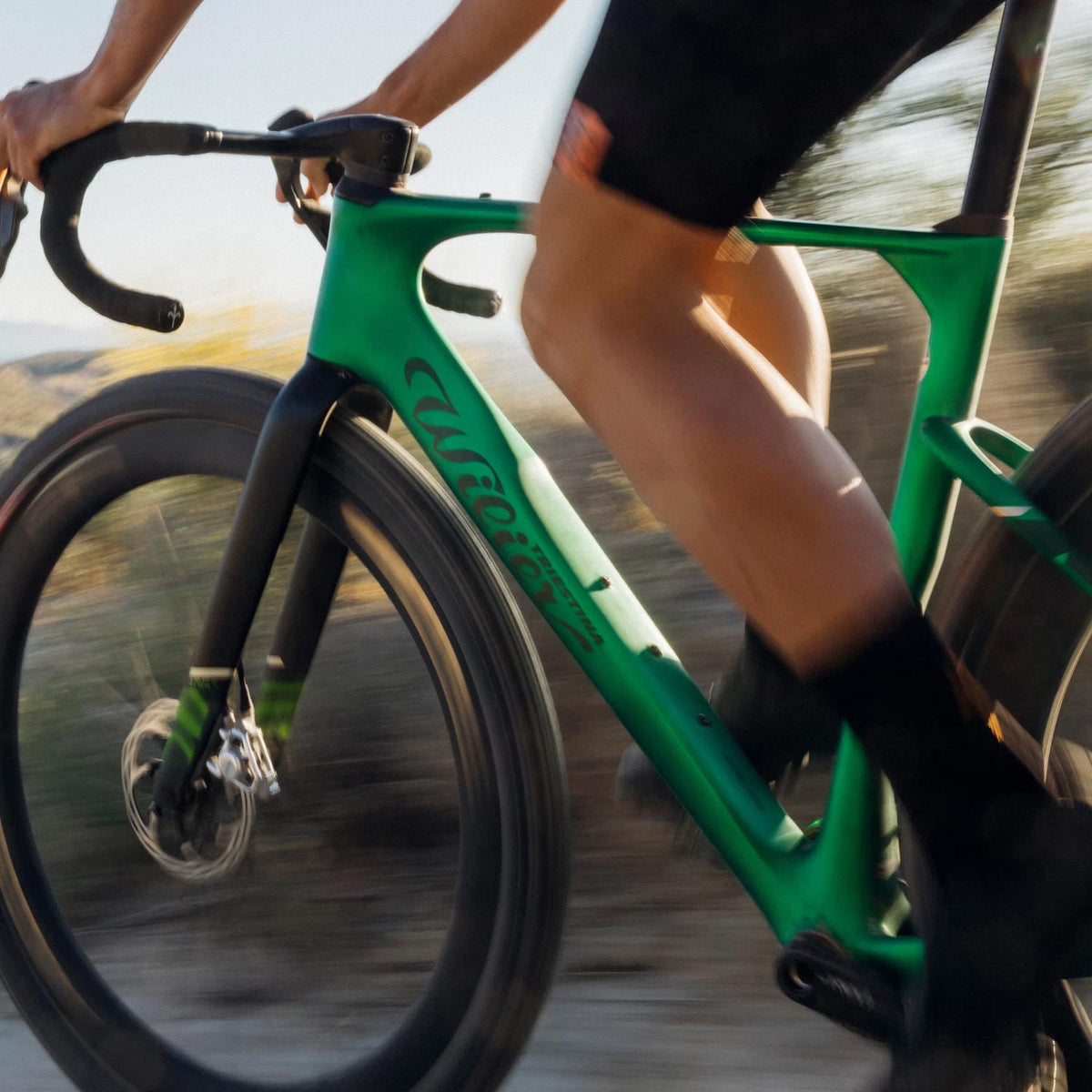 Rave SLR ID2 GRX Di2 Graff Aero Green Bike