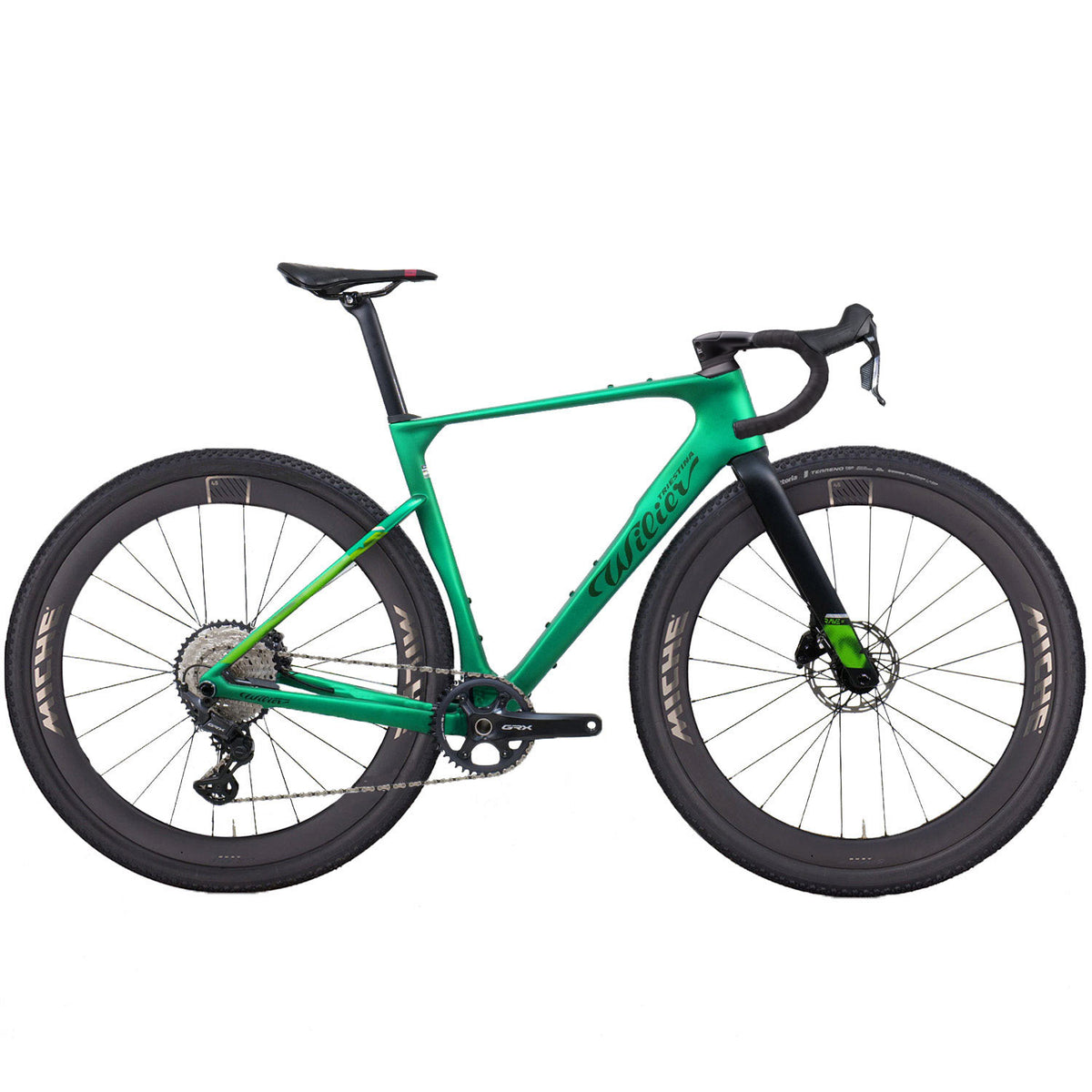 Rave SLR ID2 GRX Di2 Graff Aero Green Bike