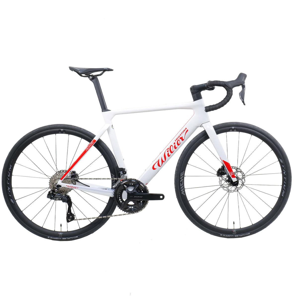Filante SL 105 Di2 Syntium White/Red Bike