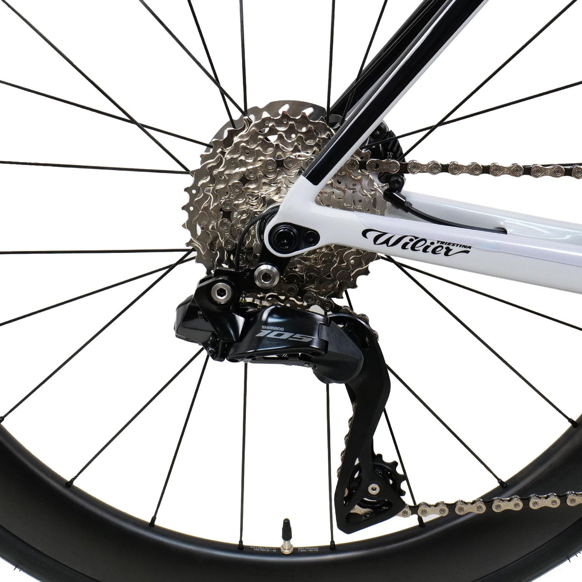 Filante SL 105 Di2 Syntium Silver/Black Bike