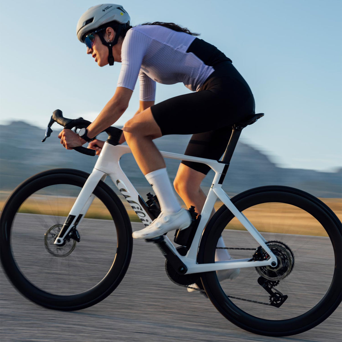 Filante SL ID2 105 Di2 Drive White Bike
