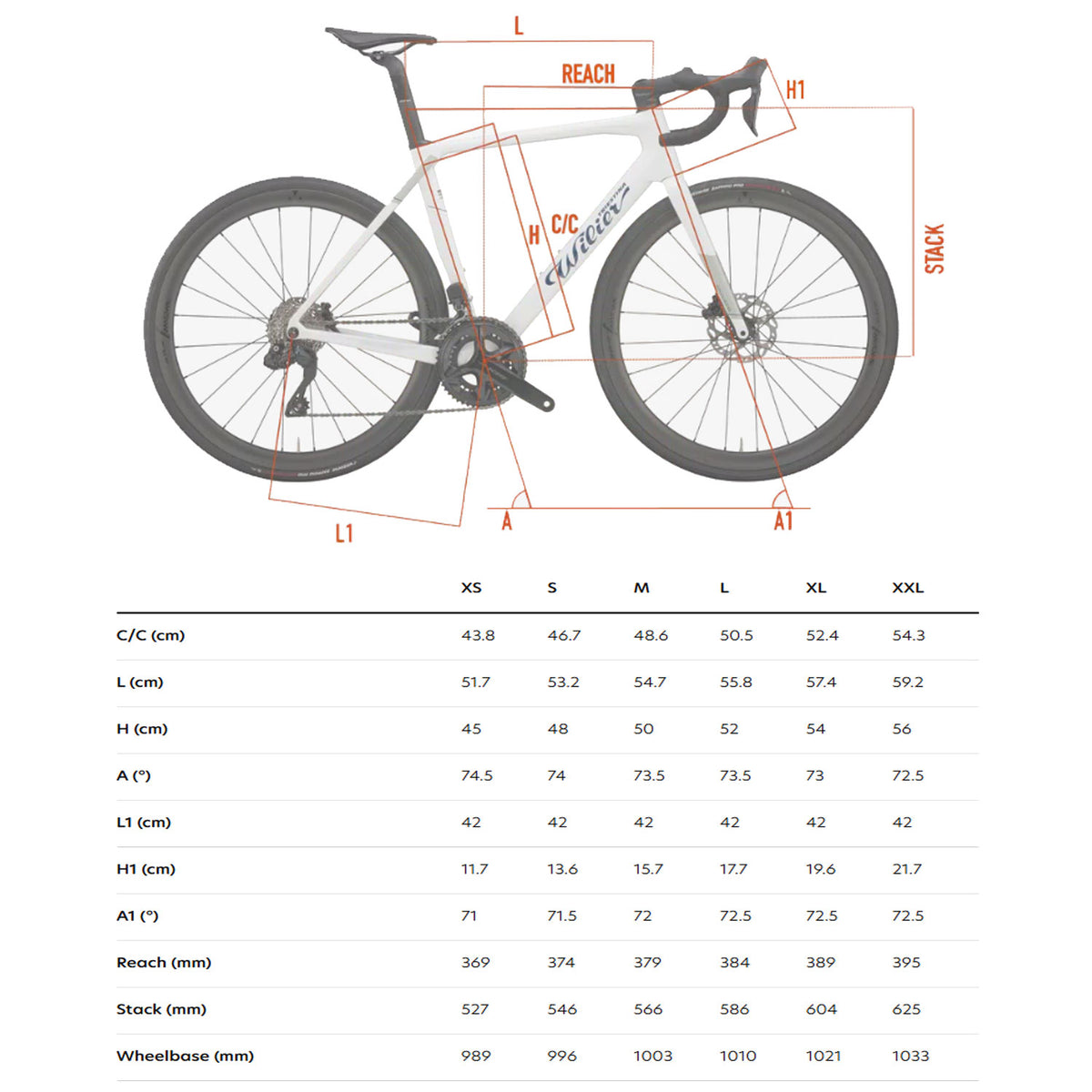 Granturismo SL 105 Di2 SWR Black Bike