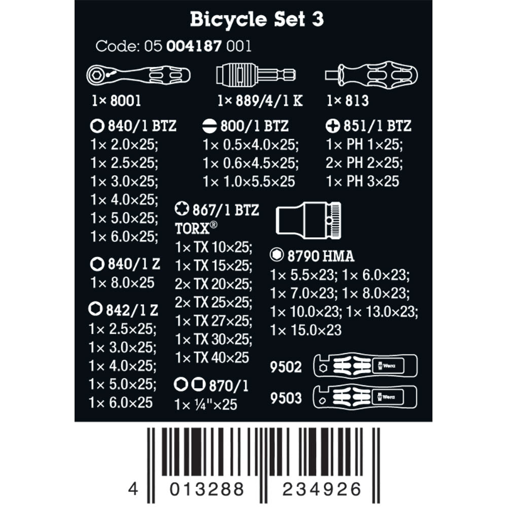 Bicycle Set 3 41 Pack