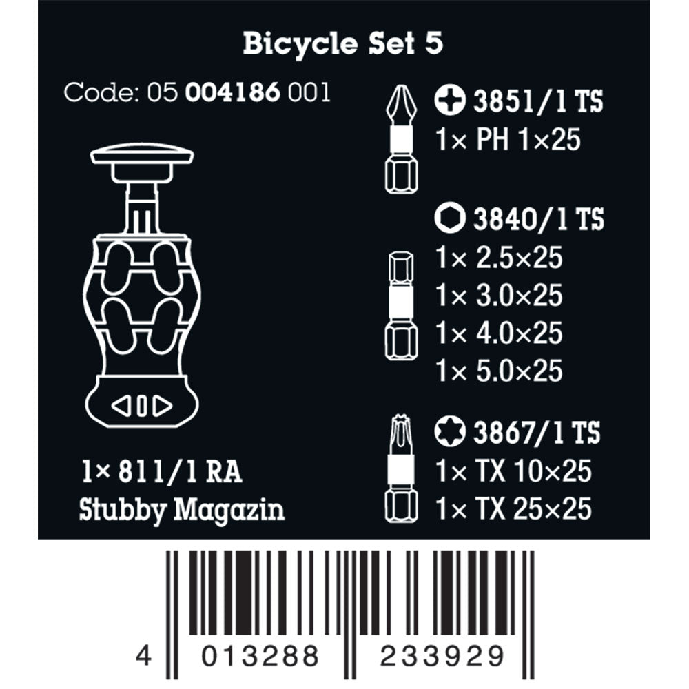 Bicycle Set 5, 7 Pieces