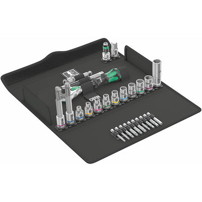 Bicycle Set 7 Zyklop 3/8" Ratchet and Socket Set 27pcs