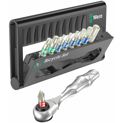 Bicycle Set 9 Zyklop Ratchet Screwdriver Mini Case Set 10pcs