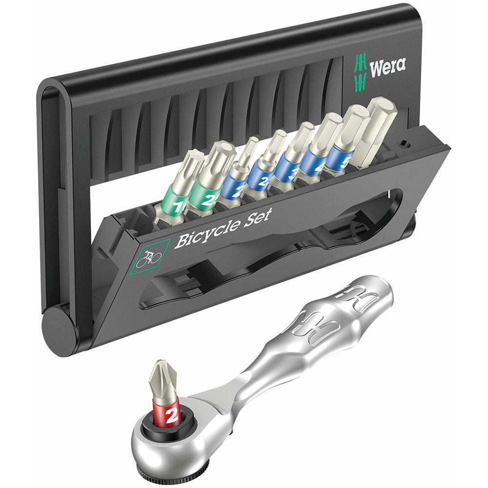 Bicycle Set 9 Zyklop Ratchet Screwdriver Mini Case Set 10pcs