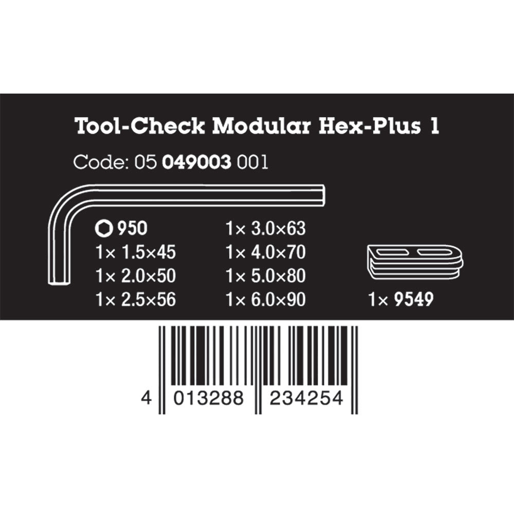 Tool Check Modular L-Key Metric Set 1
