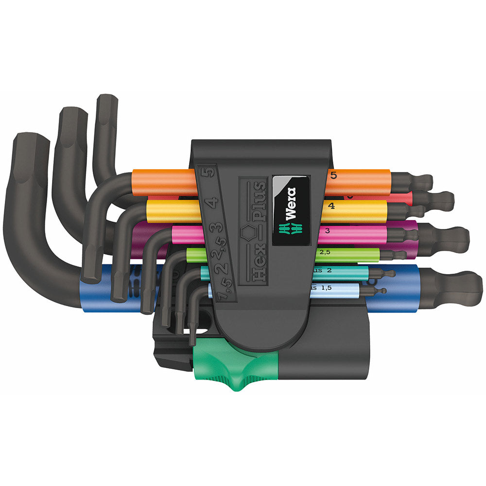 950/9 Hex-Plus Multicolour 2 L-key Set BlackLaser