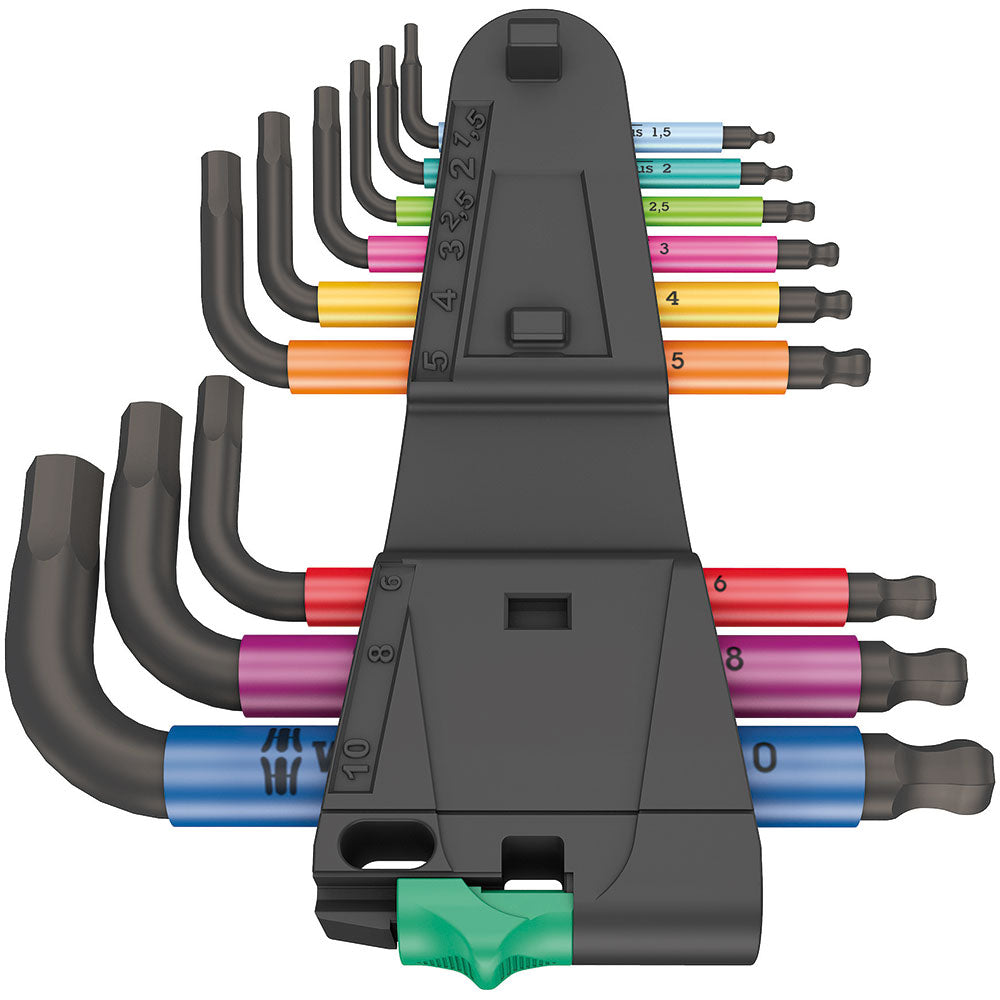 950/9 Hex-Plus Multicolour 2 L-key Set BlackLaser