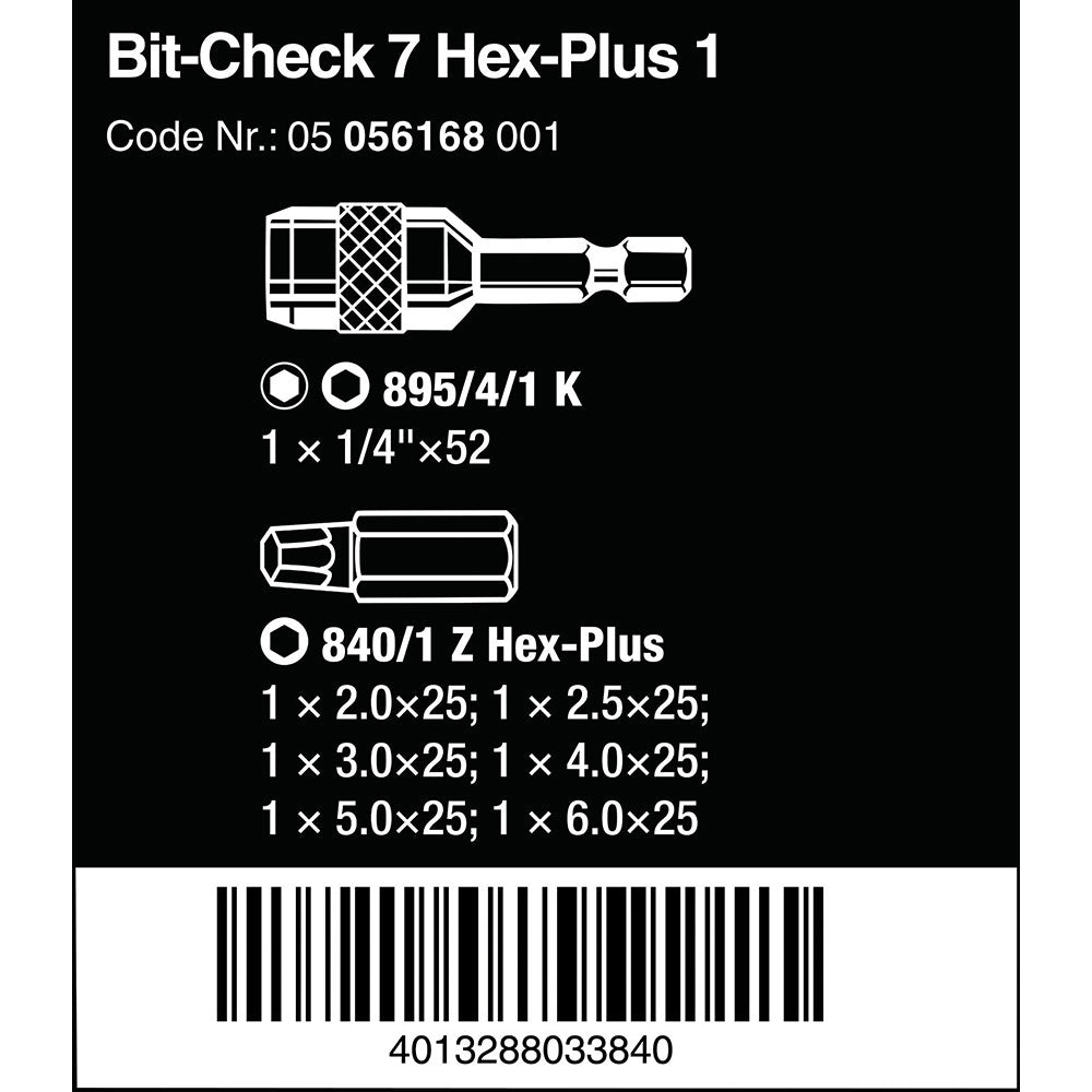 Bit-Check 7 Hex-Plus 1